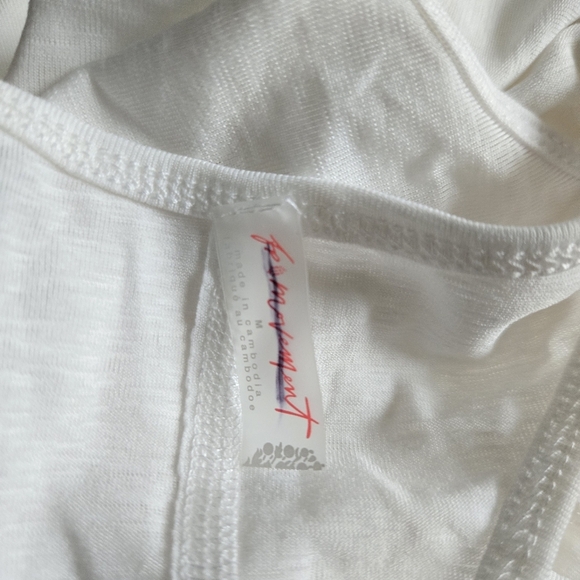 New Free People Movement Light As Air Runsie White NWOT Medium - Picture 11 of 11